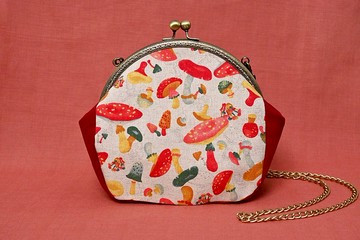 【菇物森林】口金包/側背包/手拿包/收納包