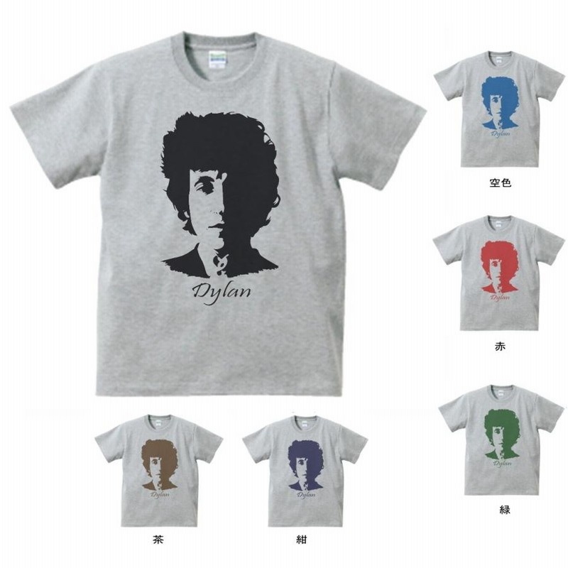 バンド ロック Tシャツ ボブ ディラン Bob Dylan グレー | LINE