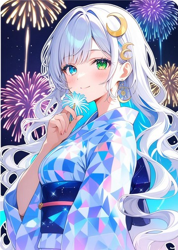 Nekonoko 2026 Summer Collection Asahi Stickers 綻放於夜空的繁花