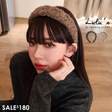 特價/Q萌羊咩咩髮箍２色【A08250037】