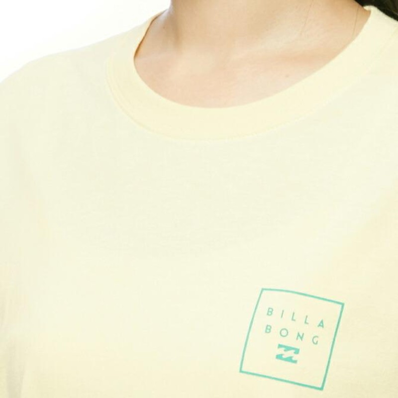 ビラボン Billabong レディース SQUARE PATTERN LOGO TEE ベーシック