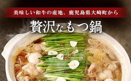 焼き肉屋さんのもつ鍋セット