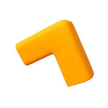 【AD德瑞森】加強保護特大L型防撞角/防護角(1個)黃色