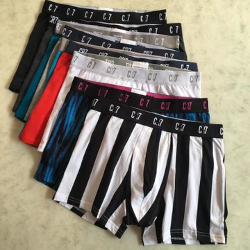 出口外貿原單優質精梳棉男士平角褲加肥加大碼男內褲純色騷氣紅色