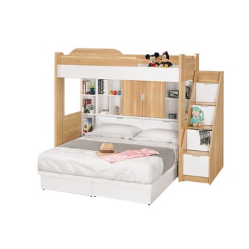 【H&D東稻家居】卡爾櫃體7.1尺五件式床組(TCM-05907)(TCM-07369)