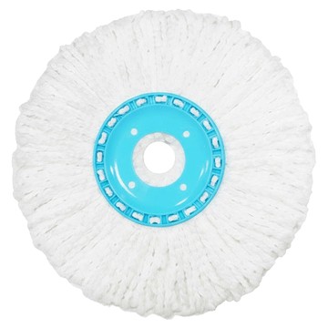 拖霸 通用清潔布盤 超細耐磨纖維材質  藍色  1個