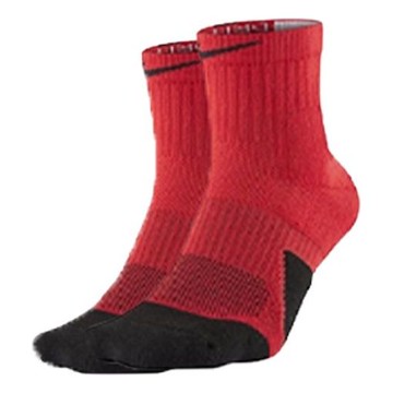 Nike Air Elite Basketball Socks 'Red Black'