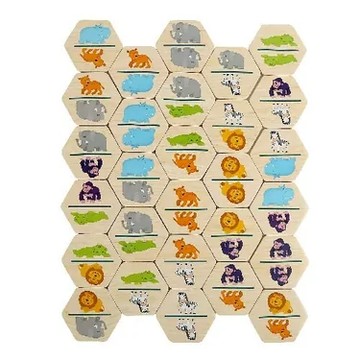 ToP BRIGHT 特寶兒 野生動物記憶遊戲 1組 28片  野生動物