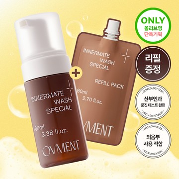 ovment Innermate Wash Special 100ml Set (+Refill 80ml)