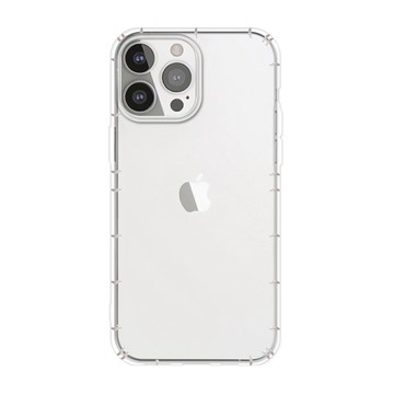 RedMoon APPLE iPhone 13 Pro Max 6.7吋 防摔透明TPU手機軟殼 鏡頭孔增高版