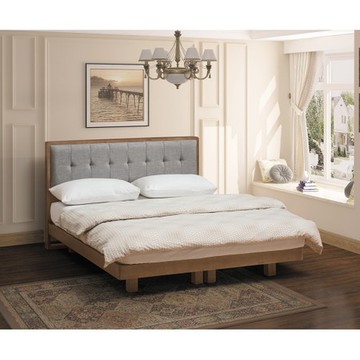 哥本哈根淺胡桃6尺床頭片(不含床底)