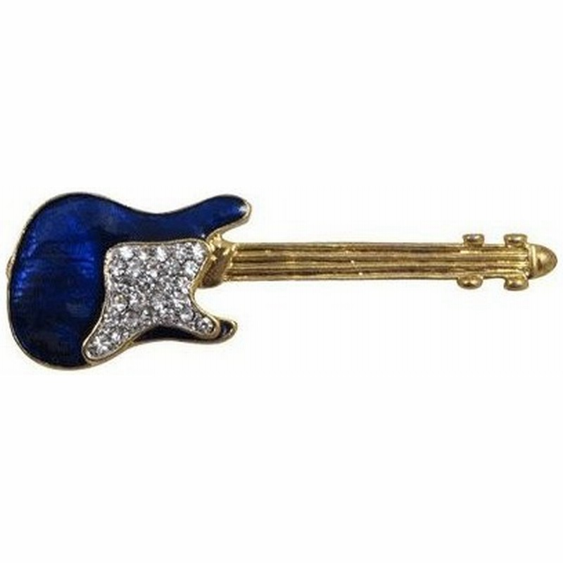 在庫処分セール 50 Off ギター ラインストーン ブローチ ネックレス 通販 Lineポイント最大0 5 Get Lineショッピング