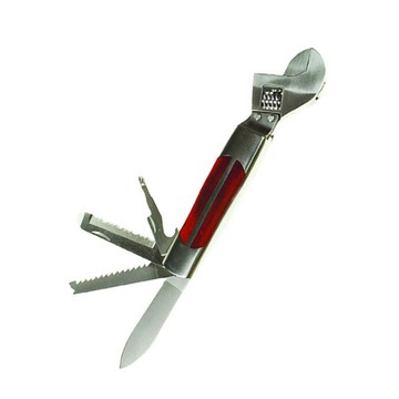 核桃木多功能工具組 B002 萬用登山露營救難刀 救命鉗 野外求生 五金手工具組 贈品禮品 A0629