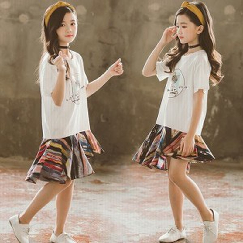 韓国子供服 女の子 ワンピース Tシャツワンピース 夏服 夏 ねこ柄 半袖 キッズ 通園 通学 110 1 130 140 150 160 170cm 通販 Lineポイント最大1 0 Get Lineショッピング