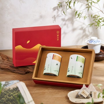 錦繡茶山禮盒【穎品茶】精選阿里山+烘焙鐵觀音
