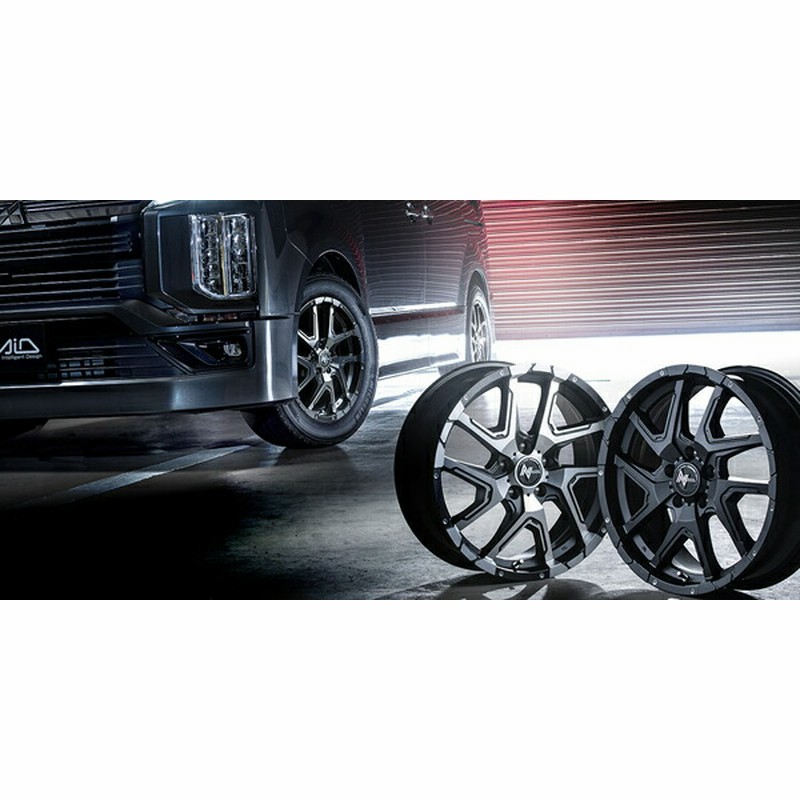 MID ナイトロパワー デリンジャー 4本セット ホイール CX-8【18×7J 5-114 INSET42】NITRO POWER DERINGER  アルミホイール 4枚 1台分 | LINEショッピング