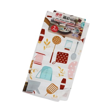 優得鍋彩潔拭巾-2條入X6組