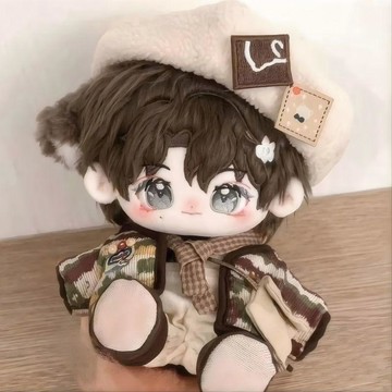 E哥❤現貨現貨尹淨漢屬性20cm棉花娃娃seventeen梔子可愛女生禮物一件代發預售