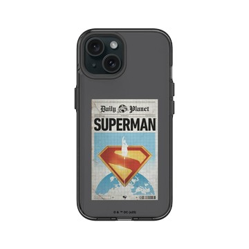 iPhone 15 Clear 酷墨灰 - Superman - Superman-星球日報