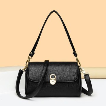 跨境手提包包女2025新款時尚中年媽媽包大容量通勤腋下單肩斜挎包