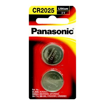 Panasonic 鈕扣電池CR-2025-2入