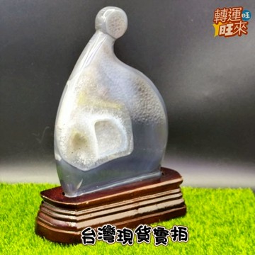 【台灣現貨】多款 個性造型 聖誕帽 天然 瑪瑙 片 礦石 精品 擺件 轉運 開運 招 財 好運 靈招 人緣 桃花