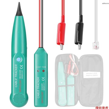 MAYILON MS6812 抗干擾尋線儀 100Hz~300kHz頻率接收範圍 便攜式網路測線儀 電纜電線通斷性檢測