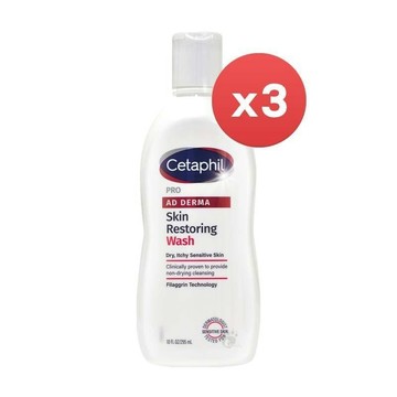 舒特膚 AD益膚康修護潔膚乳 295ml (3入)