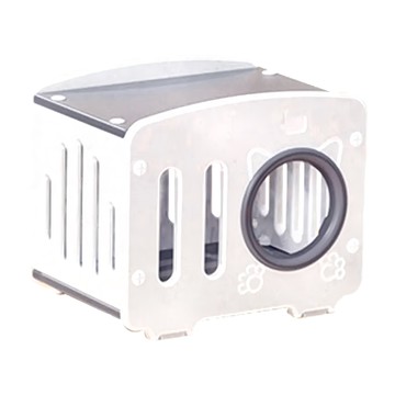 ABC PET 大聯萌 Pet貓窩獨棟別墅 - 天使白  54 x 40 x 45cm  1個