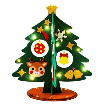 葉子小舖 DIY聖誕樹擺飾  耶誕小鹿  23.5 x 21cm