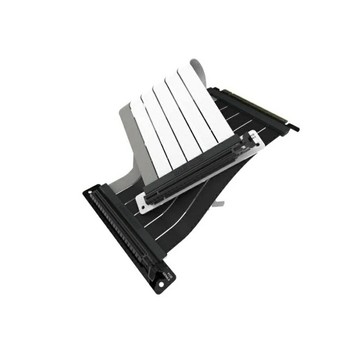 Cooler Master 酷碼 MASTERACCESSORY PCIE 3.0 X16 延長線-300MM 白色/黑色