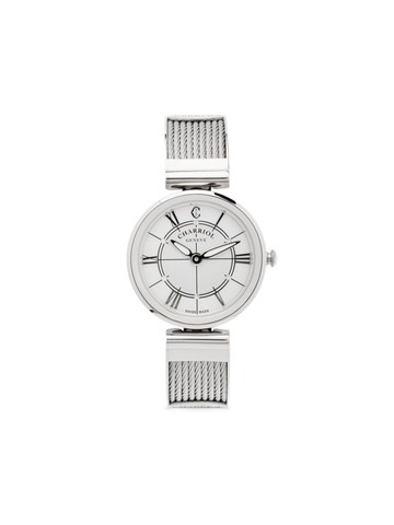 Charriol - Forever quartz 32mm - women - stainless steel - 32 - Silver