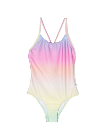 Molo - Nanna spaghetti-straps swimsuit - kids - Elastane/Recycled Polyester/Nylon/Elastane - 164 - Pink