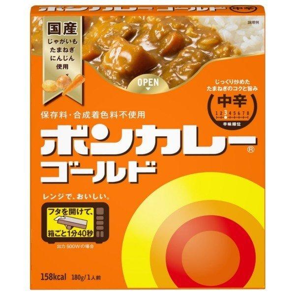 大塚食品株式会社 ボンカレーゴールド 中辛 180g