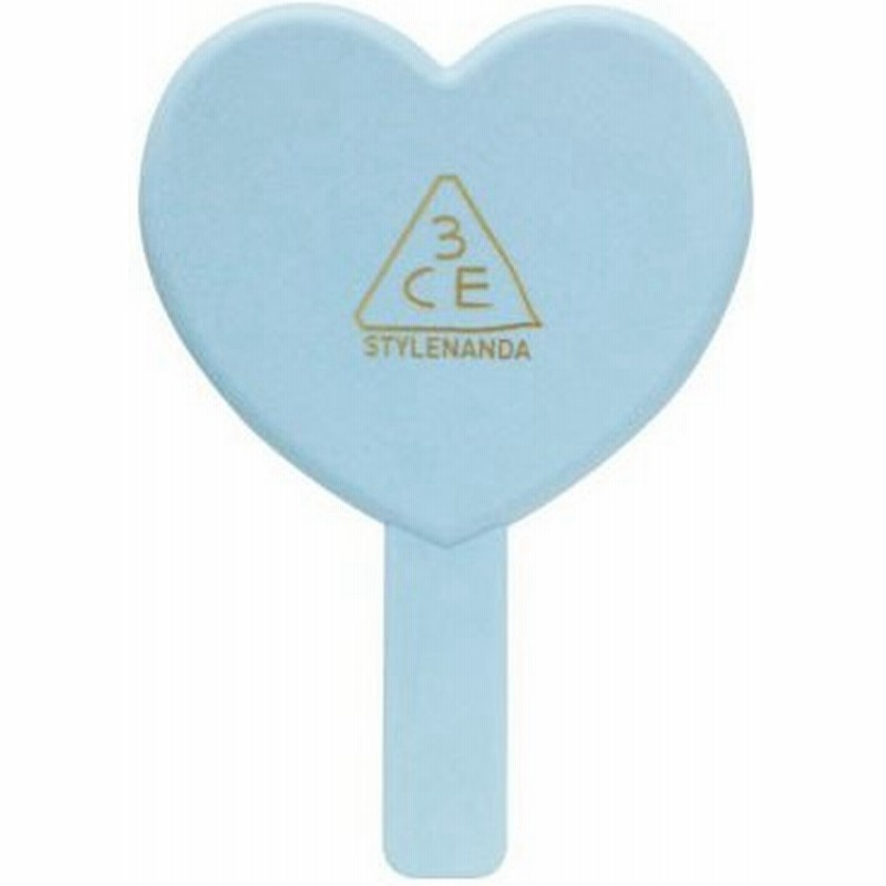 Stylenanda 3ce スタイルナンダ スリーシーイー ラブ3ceハートハンドミラー Blue 韓国コスメ 通販 Lineポイント最大0 5 Get Lineショッピング
