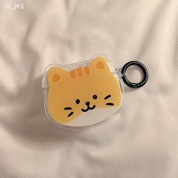 情侶款可愛貓咪適用AirPods保護套AirPodsPro2蘋果耳機套2藍牙3代