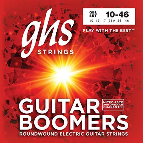 GHS Strings GBL ニッケルメッキエレクトリックギター弦ライト