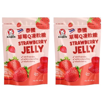 KAIRIN 草莓軟糖  2個  65g
