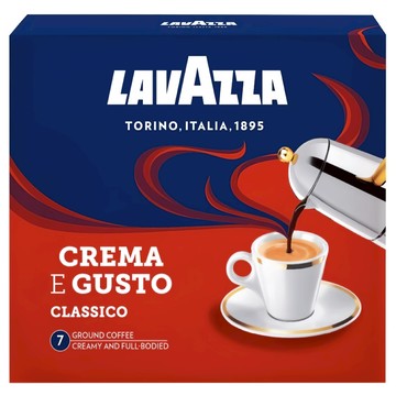 LAVAZZA Crema e Gusto 經典咖啡粉  250g  2個裝  1組