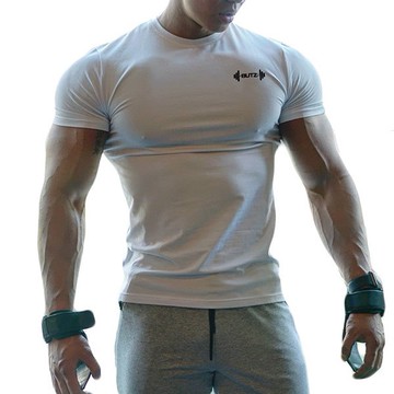 運動短袖 休閒運動男士 健身T卹 跑步訓練 短袖T恤 休閒短袖 現貨【Sandman Sports】