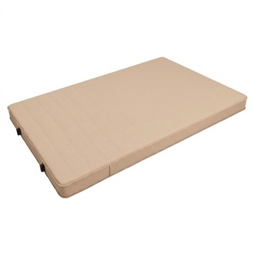 COOL CAMP 加大加厚自動充氣3D睡墊 10cm  卡其色  雙人加大(200 x 132 x 10cm)
