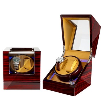 搖錶器 鏈時光手錶上鏈盒自動搖錶器晃錶器機械錶盒轉動盒上弦轉錶器家用『CM43334』