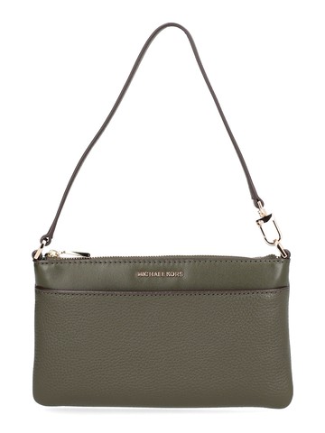 michael by michael kors leather clutch bag