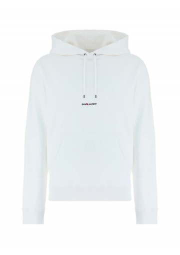 Saint Laurent - Hoodie - Mens - White