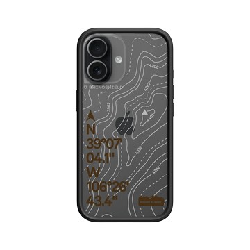 iPhone 17 Mod NX -邊框背蓋組合 (相機按鈕) 黑 - Nature Explorers 自然探索指南 - 阿爾伯特峰