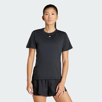 【ADIDAS】WTR D4T T 短袖上衣 女 黑色-IQ2654