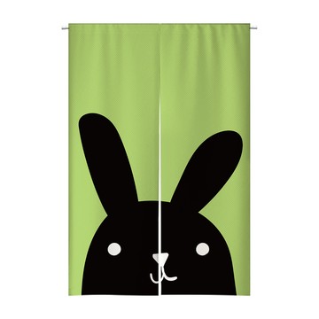 【客製化門簾】【贈桿發票】亞麻門簾 廚房門簾短 掛簾一片式 遮鏡子布簾 遮醜布簾 雙開門簾 布簾遮擋 居酒屋門簾