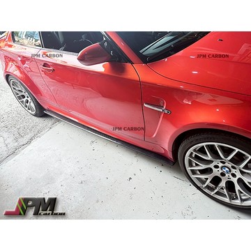 JPM 全新 BMW 寶馬 側裙 E82/E88 雙門車專用 DP style CARBON 碳纖維 外銷商品 品質保證