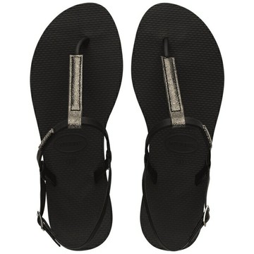 havaianas 哈瓦士 巴西人字拖 女款 you rio 黑 涼鞋 拖鞋 夾腳拖 海灘鞋＊夏日微風＊｜夏日微風↘限時下殺