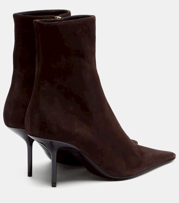 Victoria Beckham Pointy 75 suede ankle boots